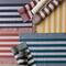 DII® Cabana Stripe Handwoven Recycled Yarn Rug, 2ft. x 3ft.